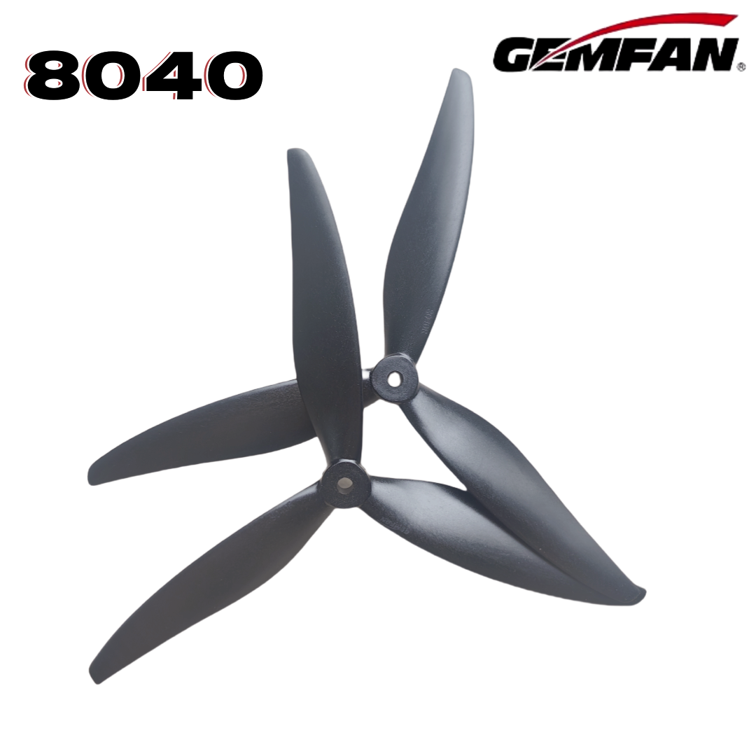 Fpv Drone Propeller - Gemfan 8040 8X4X3 3-лопастной 8-дюймовый пропеллер