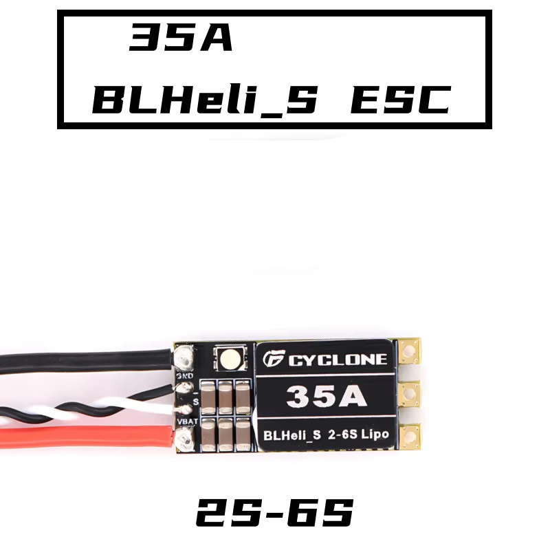 Fpv Drone Esc - Cyclone 35A BLHeli_S ESC — высокоскоростная