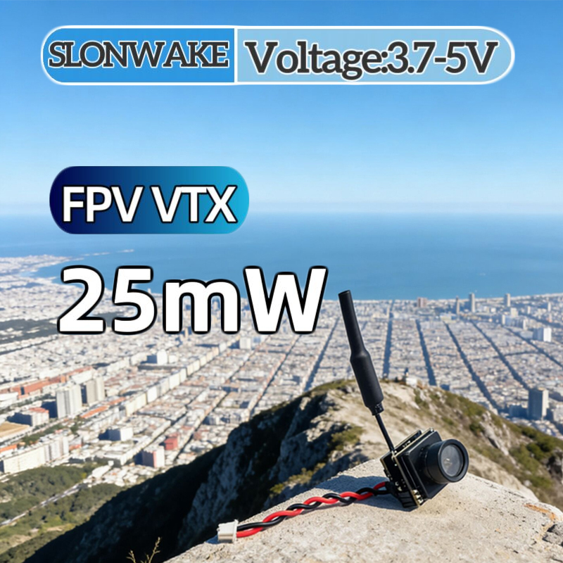 Fpv Drone Receiver - SLONWAKE FPV 25 мВт интегрированный видеопередатчик