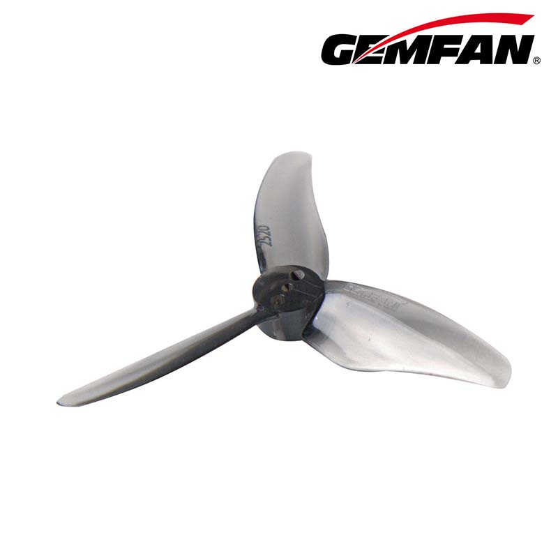 Fpv Drone Propeller - Пропеллер Gemfan Hurricane 2520-3 2.5-дюймовый, 3-лопастной,