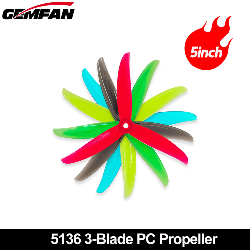 Пропеллеры Gemfan VANOVER 5136 – обзор и цена Fpv Drone Propeller