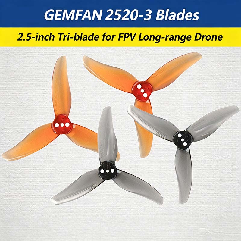 Пропеллер Gemfan Hurricane 252 – обзор и цена Fpv Drone Propeller
