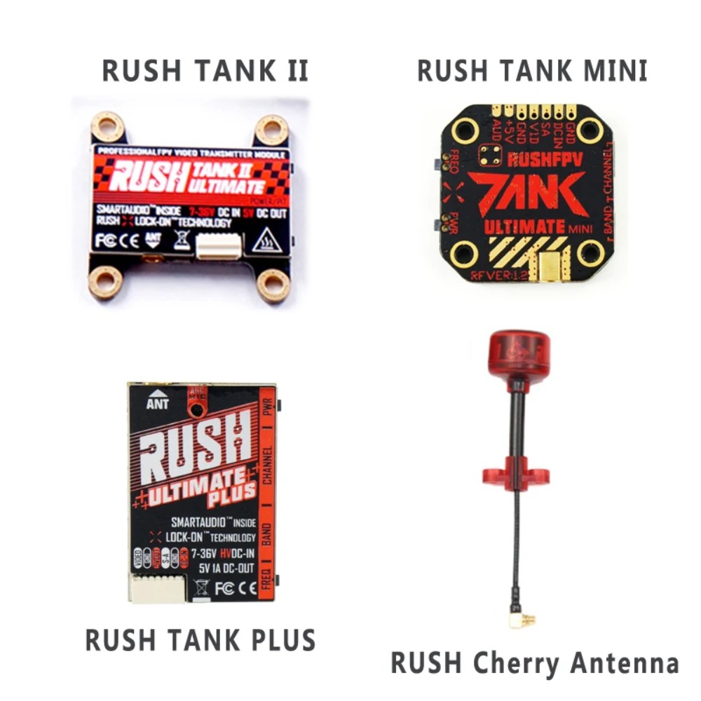 RUSH TANK Ultimate II/Mini/PLU – обзор и цена Fpv Drone Receiver