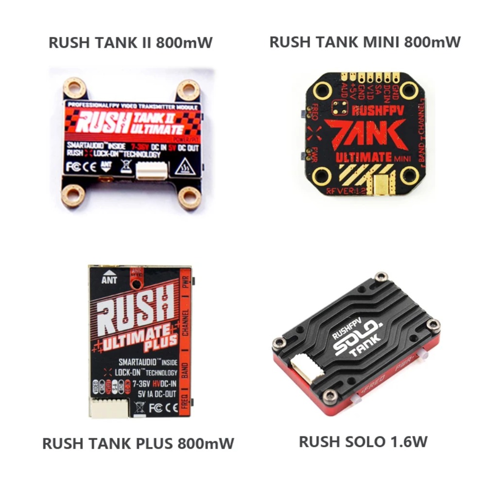 RUSH TANK Ultimate II/Mini/PLU – обзор и цена Fpv Drone Receiver