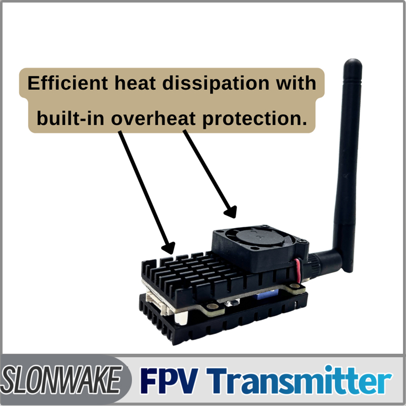 SLONWAKE 5,8G 3000 МВт Модуль  – обзор и цена Fpv Drone Receiver